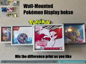 Pokémon Wall Display for Sealed Boxes