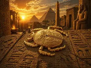 Pharaoh’s Sacred Scarab – Desert Gold Edition