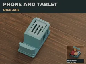Modular Phone & Tablet Stand - Dice Jail