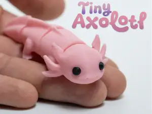 Tiny Axolotl – Articulated
