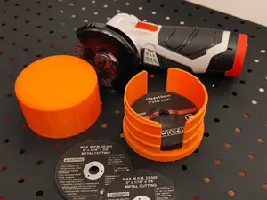 76 mm (3‑inch) Cutoff & Grinding Disk Caddy