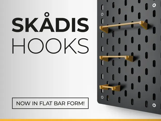 IKEA Skadis Flat Bar Hooks — Фото 2 из 5