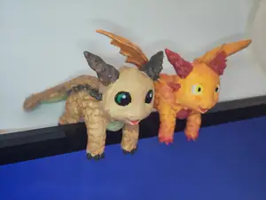 Cute Baby Dragon Monitor Buddy | Easy Print |