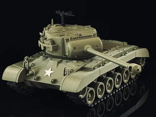 M26 Pershing Tank United States Army 1/35 Scale — Фото 12 из 14