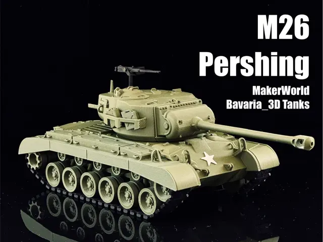 M26 Pershing Tank United States Army 1/35 Scale