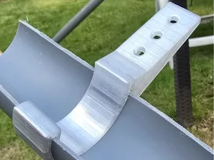 Dachrinnen Halterung Selbstgebaut 50mm