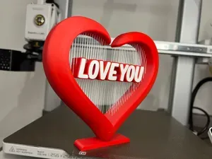 LOVE YOU STRING HEART - VALENTINE'S DAY