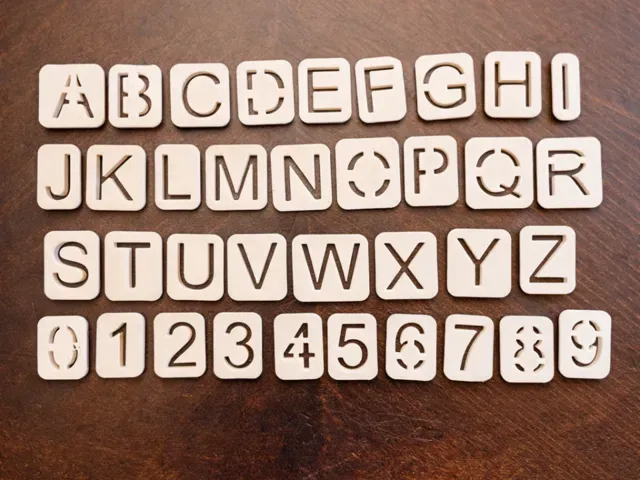 Alphabet Playdough Stamp Set–Learning Through Play