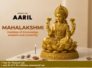 Goddess Lakshmi – Premium Devotional Idol