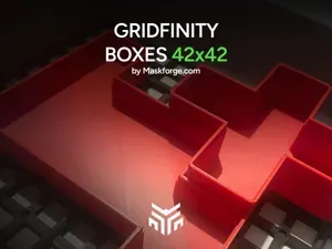 Gridfinity 42×42 Corner Boxes | Set 5