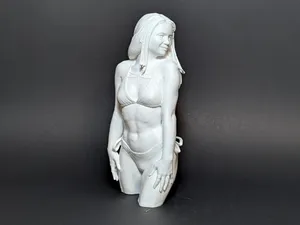 Artistic Bikini Woman - Female Anatomy Sculpture