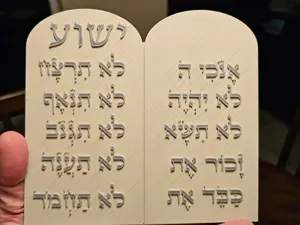 Ten Commandments Tablets