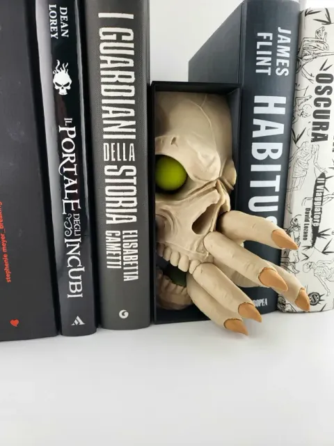 Skeleton Book Nook – NO AMS 3D Printed Horror — Image 5 of 9