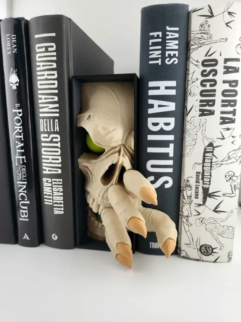 Skeleton Book Nook – NO AMS 3D Printed Horror — Image 4 of 9