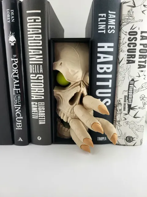 Skeleton Book Nook – NO AMS 3D Printed Horror — Image 6 of 9