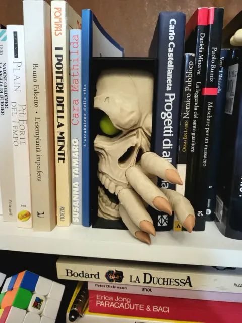 Skeleton Book Nook – NO AMS 3D Printed Horror — Image 2 of 9