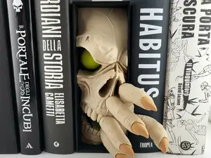 Skeleton Book Nook – NO AMS 3D Printed Horror