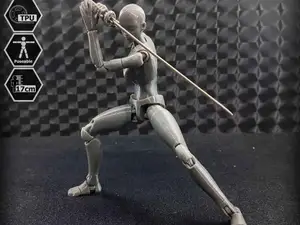 1/10 Scale TPU Joint Action Figure E.V.A 02