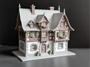 Medieval Residence miniature 036