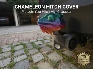 Chameleon Tow Hitch Ball Cover Cap