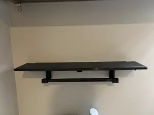 Bathroom Shelf for Towel Bar
