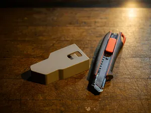 Wandhalterung für 18mm Cuttermesser (Würth)