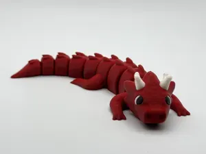 Cute Dragon Print in Place