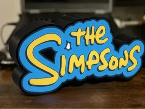 Lampara de Luz - The Simpsons