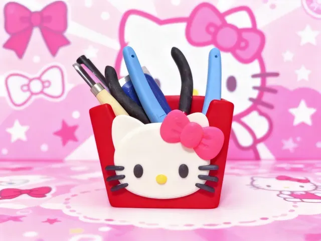 Hello Kitty笔筒&工具盒 — Фото 3 из 5