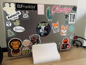 Laptop Vertical Dual Stand