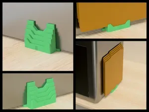 Plate Holder for Bambu P1P P1S X1 X1C X1E