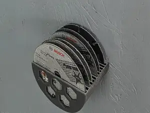 Bosch 76mm Cuttingdisc / Sandingdisc storage