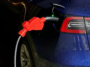 Gas pump handle for Tesla NACS or J1772 EV Charger