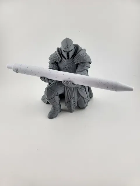 Medieval Knight Pen Holder Desk Organizer v2 — Фото 4 из 10