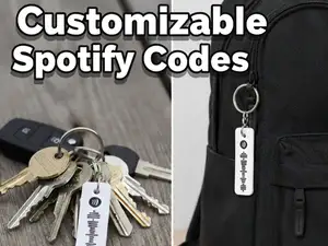 Custom Spotify Code Keychain Generator (Free Web)
