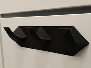 Triple Wall Hook – Minimalist Geometric Design