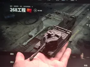 Object268 坦克世界268工程 自行反坦克炮 坦克歼击车 1:72