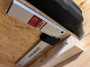 Try square / Set square wall mount [Parametric]