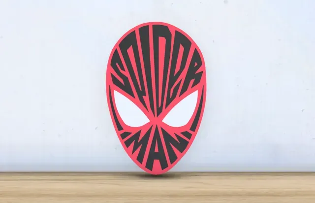 Spider-man - Layered - Word Wall Art — Фото 4 из 5