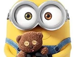 Bob the minion with teddy