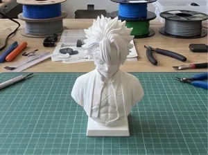 Sanemi Shinazugawa Bust 3D Print Model