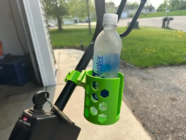 Lawn Mower Cup Holder Mount
