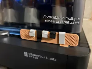 P1S / P1P Filament Clip Caddy | P1S Plug