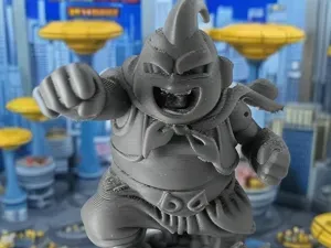 Majin Buu Dragon Ball Z action