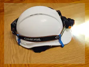 Headlight Mounting Clips for Hard Hats & Helmets