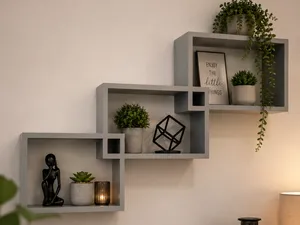 Modernes Wandregal – Geometrisches Design