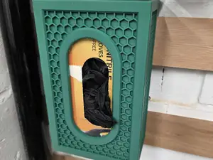Glove Box Holder, Wall-Mount or French Cleat
