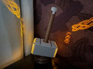 Молот Тора: 3D-модели Мьёльнира для печати