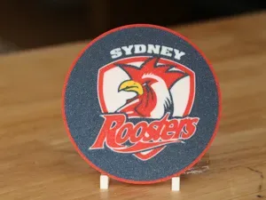 Sydney Roosters NRL Rugby Logo 100mm Round Coaster