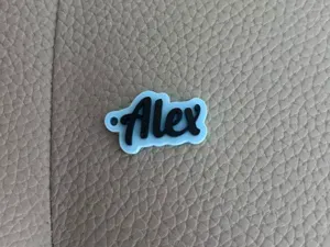 Alex name keychain